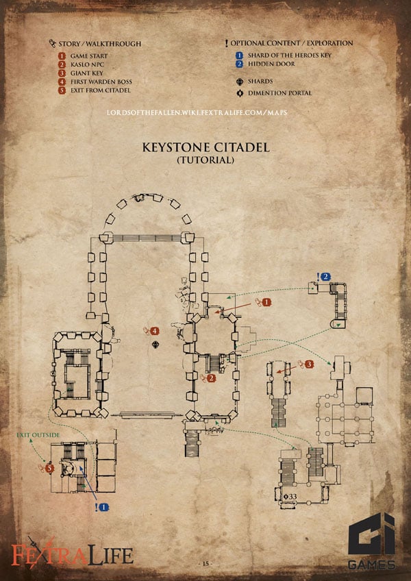 Keystone Citadel Tutorial Map small