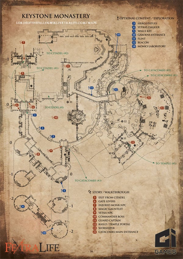 keystone monastery map small